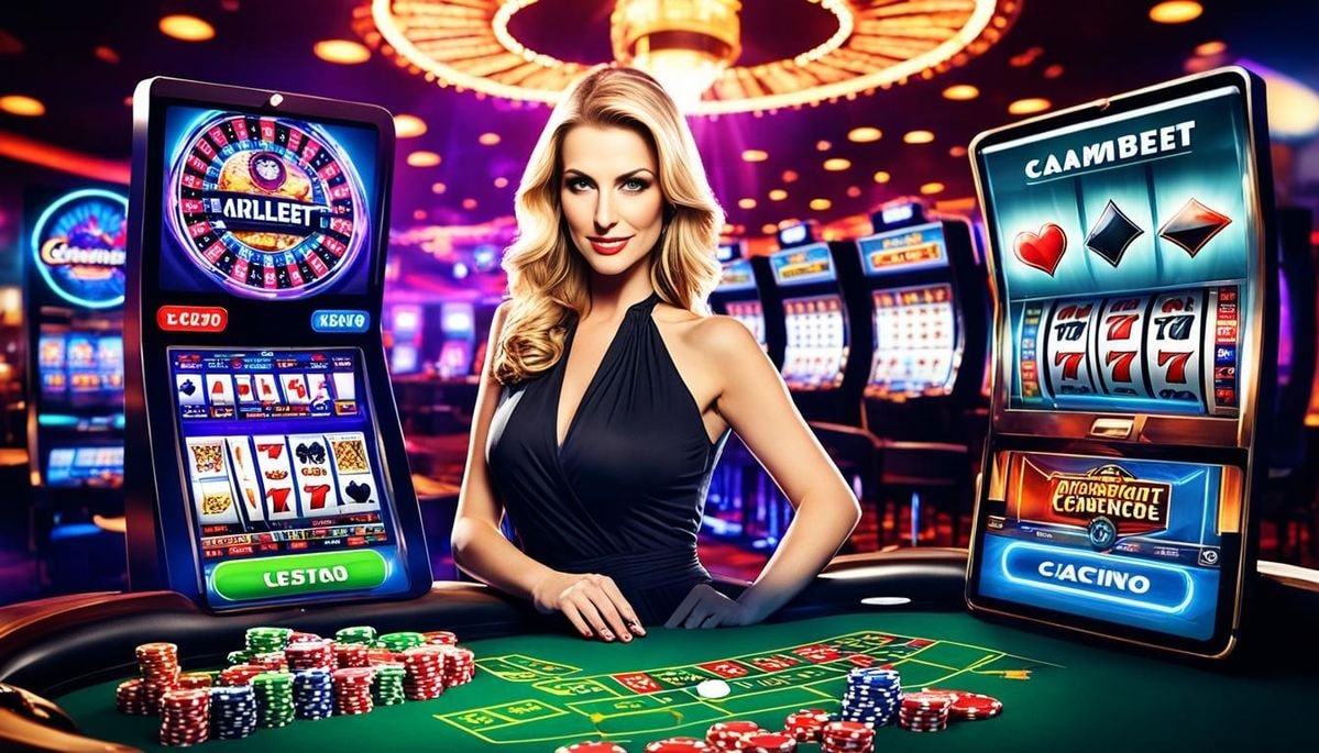 Antarmuka aplikasi mobile b200m menampilkan permainan slot dan liputan olahraga